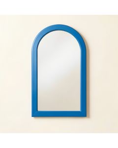 Vale Arc Framed Wall Mirror - Blue (synthetic illustration; no displayed measurements)