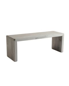 Vale Brook Indoor Bench - Gray (synthetic illustration; no displayed measurements)