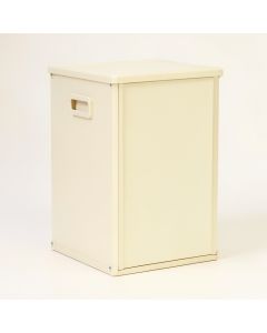 Field Brook Closed Outdoor Storage Box - Cream (synthetic illustration; no displayed measurements)