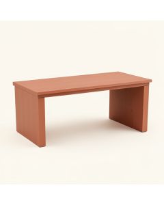 Pine Bridge Desktop Monitor Riser - Terracotta (synthetic illustration; no displayed measurements)