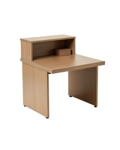 Erjeta Floating Desk With Hutch (synthetic illustration; no displayed measurements)