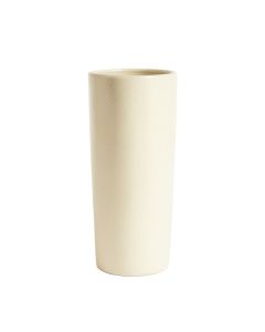 Vale Crest Empty Decorative Vase - Ivory (synthetic illustration; no displayed measurements)