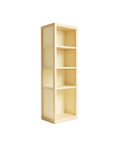 Hill Bluff Narrow Cubby Tower - Cream (synthetic illustration; no displayed measurements)