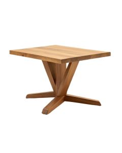 Billingsley Solid Wood Cross Legs Coffee Table
