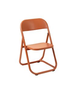 Alder Branch Folding Outdoor Chair - Terracotta