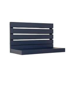 Aspen Bridge Wall-Mounted Entryway Organizer Shelf - Navy