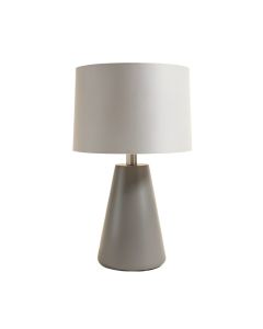 Callan 17.25 '' Gray Table Lamp (synthetic illustration; no displayed measurements)