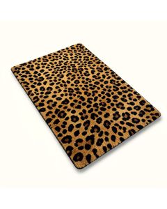 Soho Animal Print Tufted Brown/Black Area Rug (synthetic illustration; no displayed measurements)