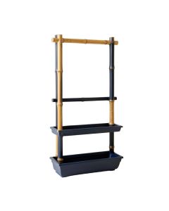 Fern Canyon Empty Vertical Garden Frame - Navy