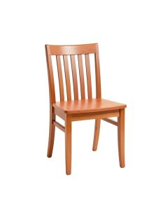 Rowan Arc Dining Chair - Terracotta (synthetic illustration; no displayed measurements)