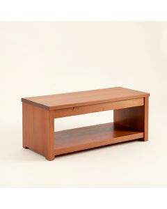 Clay Crest Indoor Bench - Terracotta (synthetic illustration; no displayed measurements)