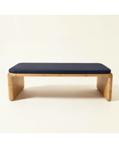 Wren Brook Indoor Bench - Navy (synthetic illustration; no displayed measurements)