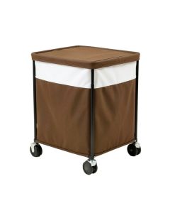 Collapsible Laundry / Clothing Hamper With Wheels