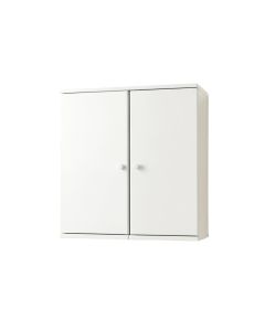 Stone Bluff Wall-Mounted Laundry Cabinet - White
