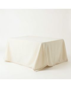 Maple Bluff Flat Bed Sheet - Ivory (synthetic illustration; no displayed measurements)