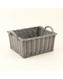 Olive Branch Empty Storage Basket - Gray (synthetic illustration; no displayed measurements)