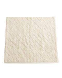 Meadow Arc Bath Mat - Ivory (synthetic illustration; no displayed measurements)