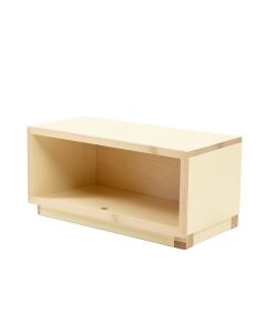 Glen Branch Shoe Storage Bench - Cream (synthetic illustration; no displayed measurements)