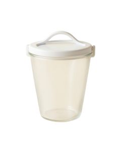 Lake Bend Storage Canister With Lid - White (synthetic illustration; no displayed measurements)