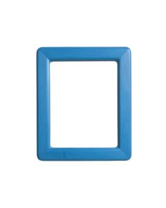 Bay Bluff Framed Wall Mirror - Blue
