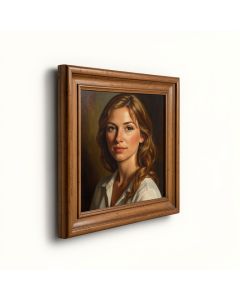 Michelle By Crixtover Edwin - Painting Print (synthetic illustration; no displayed measurements)