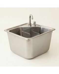 Stainless Steel 33 '' L X 22 '' W Farmhouse Kitchen Sink With Sink Grid And Basket Strainer (synthetic illustration; no displayed measurements)