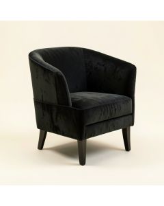 Aisha Velvet Upholstered Side Chair (synthetic illustration; no displayed measurements)