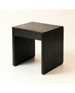 Moss Bridge Side Table - Black (synthetic illustration; no displayed measurements)