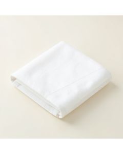 Meadow Edge Bath Towel - White (synthetic illustration; no displayed measurements)