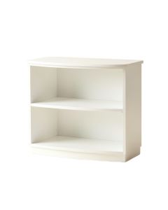 Cove Arc Low Bookcase - White