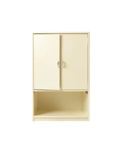 Elm Branch Wall-Mounted Laundry Cabinet - Ivory (synthetic illustration; no displayed measurements)