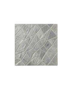 Pine Arc Uninstalled Square Decorative Tile - Gray