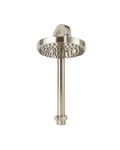 Brushed Nickel Multi Function Dual Shower Head 3-Way Rainfall Shower Head With Rough-In Valve