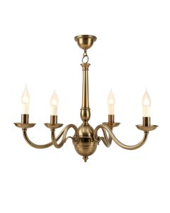 Vennie 8 - Light Candle Style Classic / Traditional Chandelier (synthetic illustration; no displayed measurements)