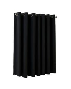 Fet Solid Max Blackout Thermal Grommet Curtain Panels