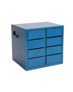 Shore Canyon Small-Parts Storage Drawer Cabinet - Blue (synthetic illustration; no displayed measurements)