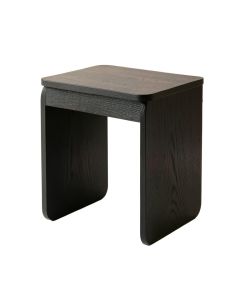 Brook Bridge Side Table - Black (synthetic illustration; no displayed measurements)