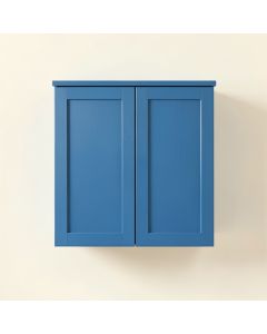 Meadow Crossing Wall-Mounted Laundry Cabinet - Blue (synthetic illustration; no displayed measurements)