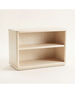 Flint Branch Low Bookcase - Ivory (synthetic illustration; no displayed measurements)