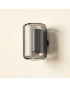 Hill Bluff Wall Sconce Mounted On A Plain Wall - Gray (synthetic illustration; no displayed measurements)