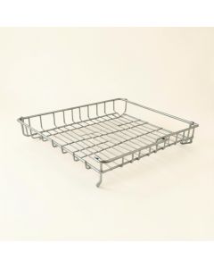 Heath Dell Empty Under-Desk Cable Tray - Gray (synthetic illustration; no displayed measurements)