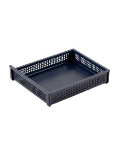 Bay Arc Empty Under-Desk Cable Tray (synthetic illustration; no displayed measurements)