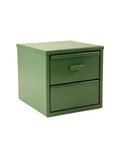 Juniper Bend Small-Parts Storage Drawer Cabinet - Green
