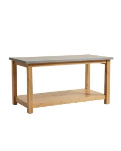 Pine Dale Empty Workshop Workbench - Gray