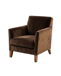 Eclectica 43.75 '' Wide Velvet Armchair
