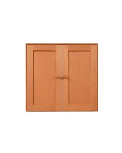 Willow Dell Wall-Mounted Entry Cabinet - Terracotta (synthetic illustration; no displayed measurements)