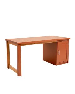 Wren Brook Empty Workshop Workbench - Terracotta (synthetic illustration; no displayed measurements)