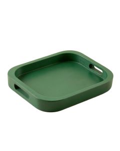 Aspen Bend Serving Tray - Green