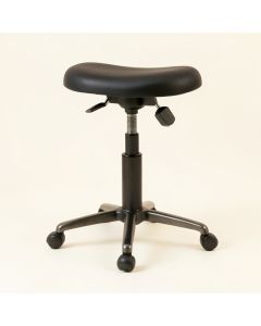 Height Adjustable Saddle Stool (synthetic illustration; no displayed measurements)