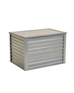 Lake Brook Closed Outdoor Storage Box - Gray (synthetic illustration; no displayed measurements)